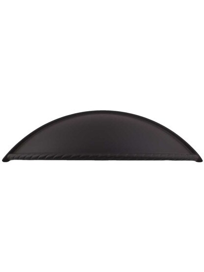 Lenoir Shaker Cabinet Cup Pull - 3 3/4 inch Center-to-Center in Dark Bronze.